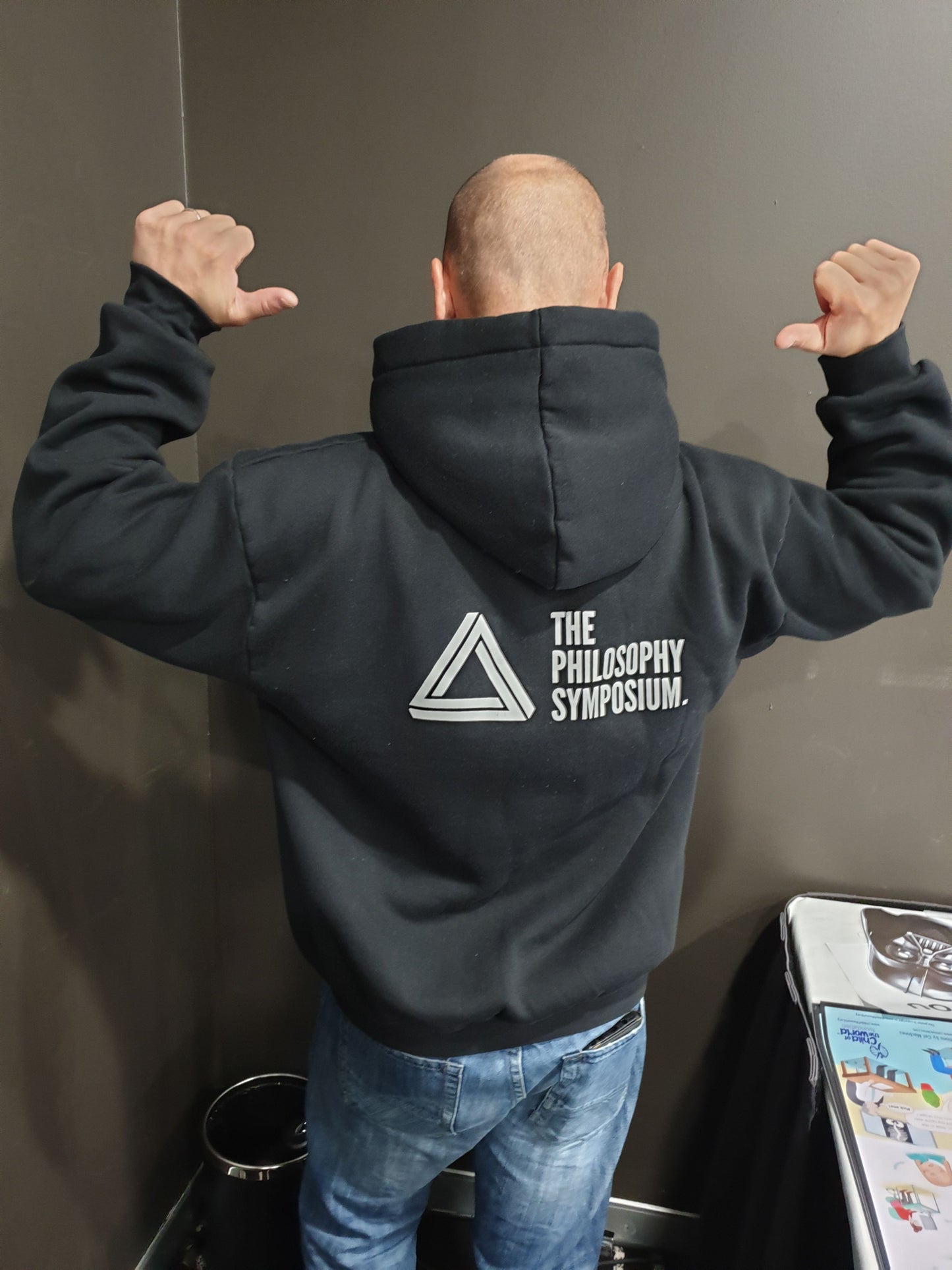 Black TPS Hoodie